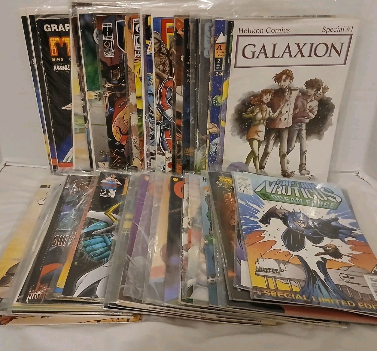 Misc Lot Of 50 Vintage Comics Warp Graphics Antarctic Press Event Colburn Misc Lot Of 50 Vintage Comics Warp Graphics Antarctic Press Event Colburn