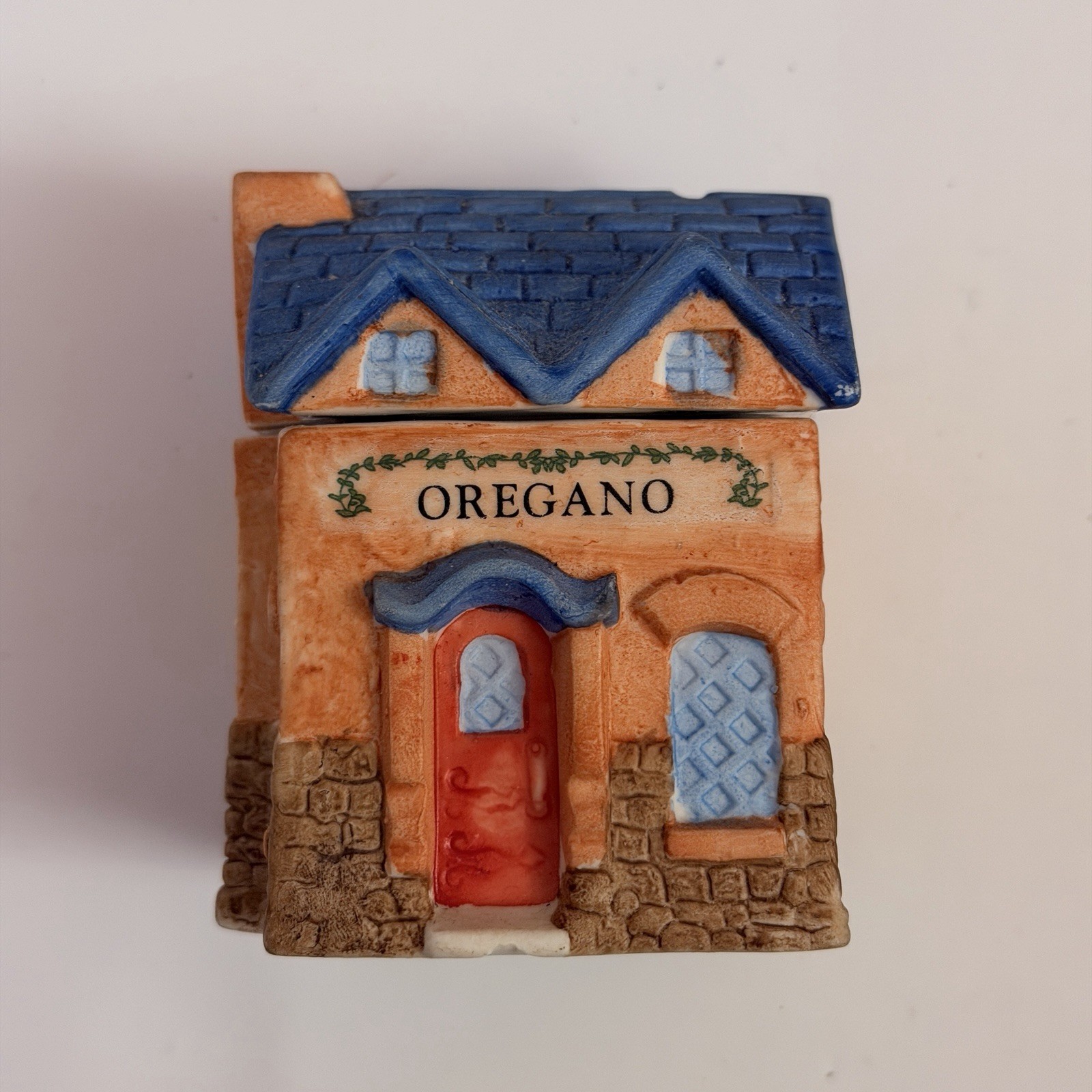 Vtg Spice Jar OREGANO Country Kitchen Collection 1994 NIB House Cottage Core Vtg Spice Jar OREGANO Country Kitchen Collection 1994 NIB House Cottage Core