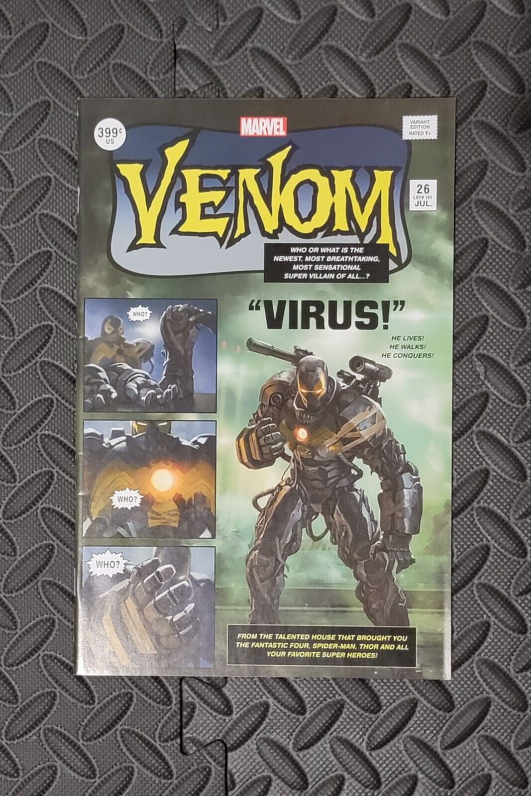 Venom #26 2020 Marvel Comics SS Skan Homage Variant 1st Appearance Of Virus NM+