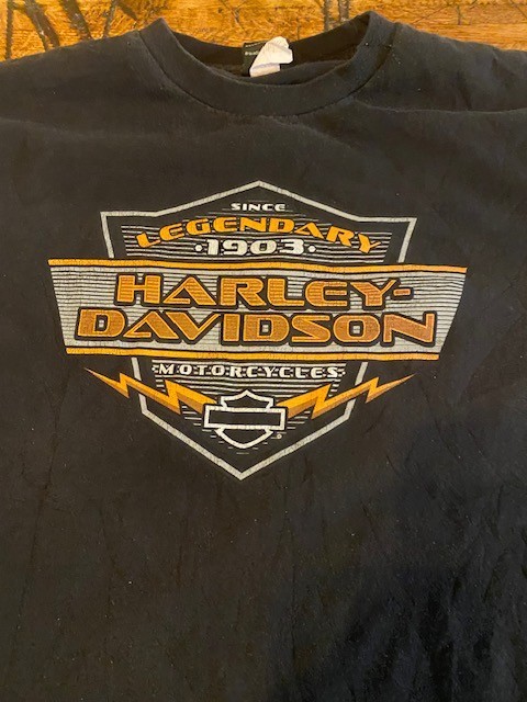 Harley Davidson Greensboro North Carolina Men\'s 3XL Black Short Sleeve T-Shirt
