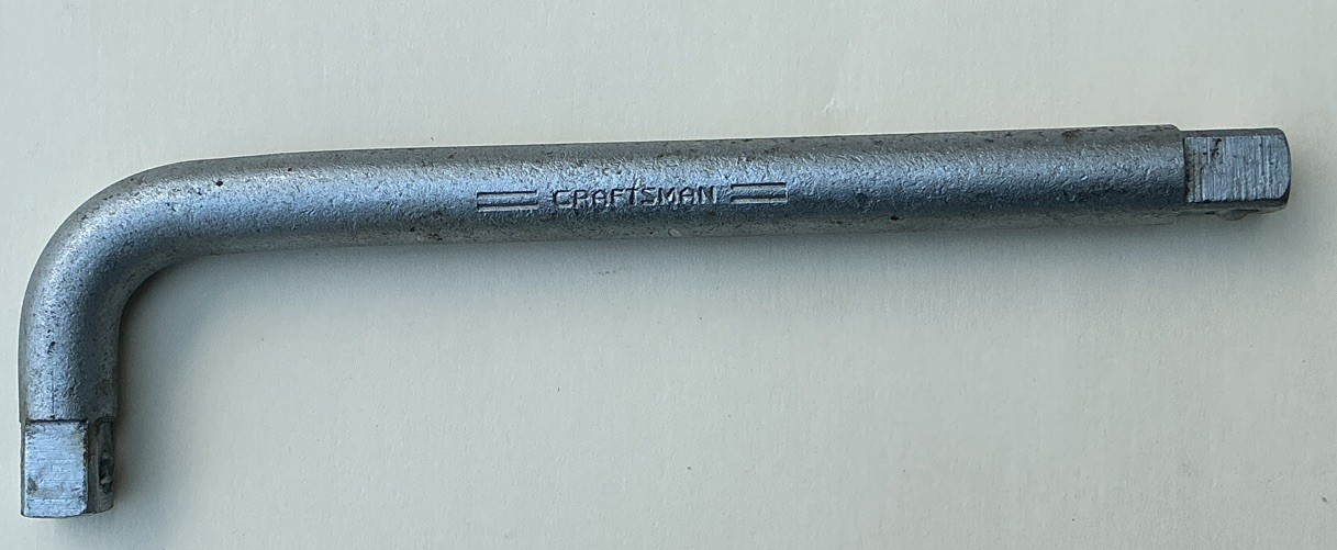 Craftsman Rare Vintage  1/2” Drive  Extension Bar 90 Degrees