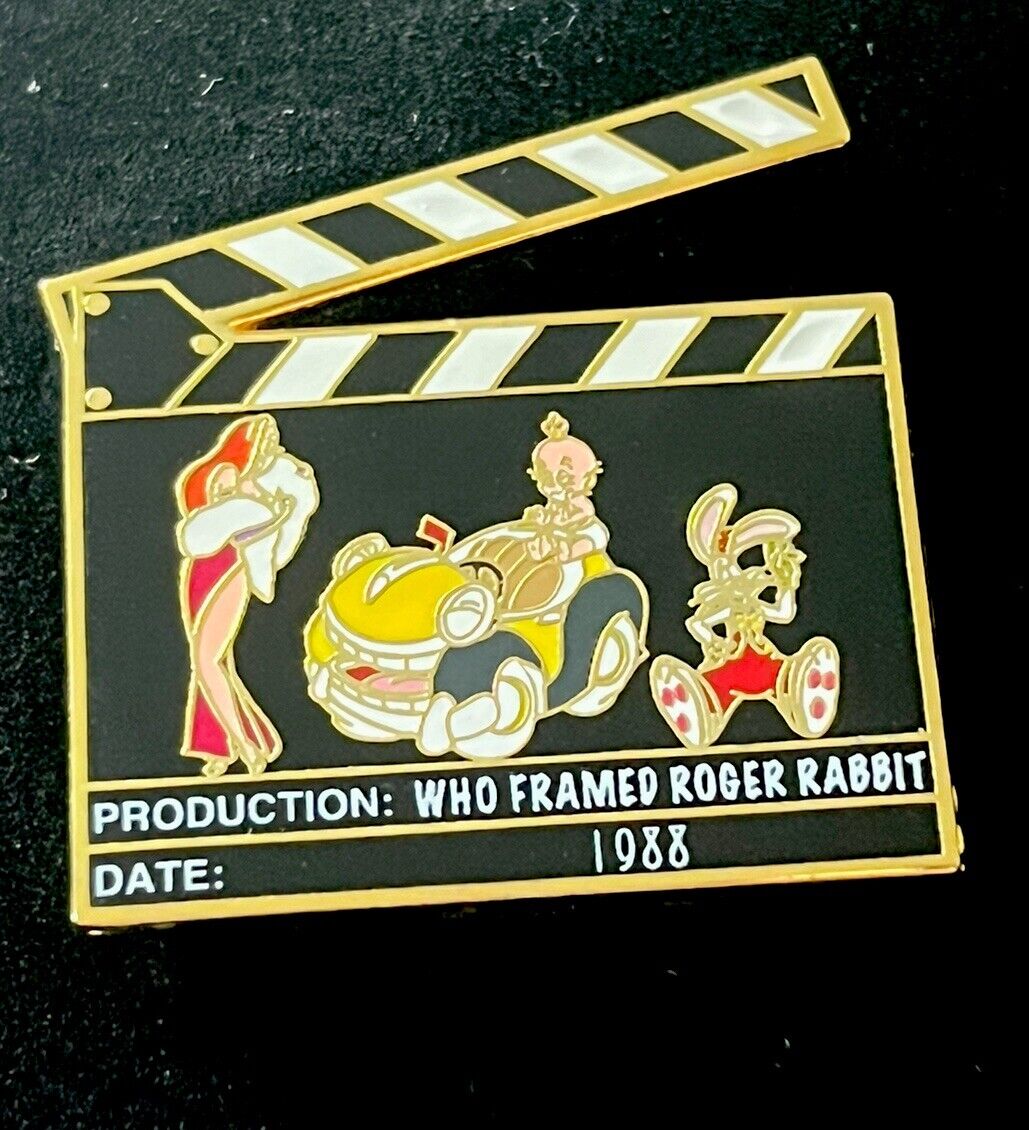 Disney Shopping Pin Clapboard Roger & Jessica LE 500 2007