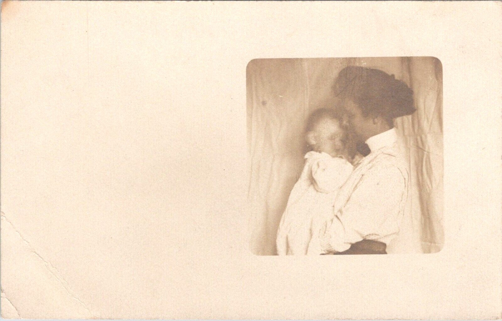 Postcard RPPC Real Photo Poor Sweet Little Baby Postcard RPPC Real Photo Poor Sweet Little Baby