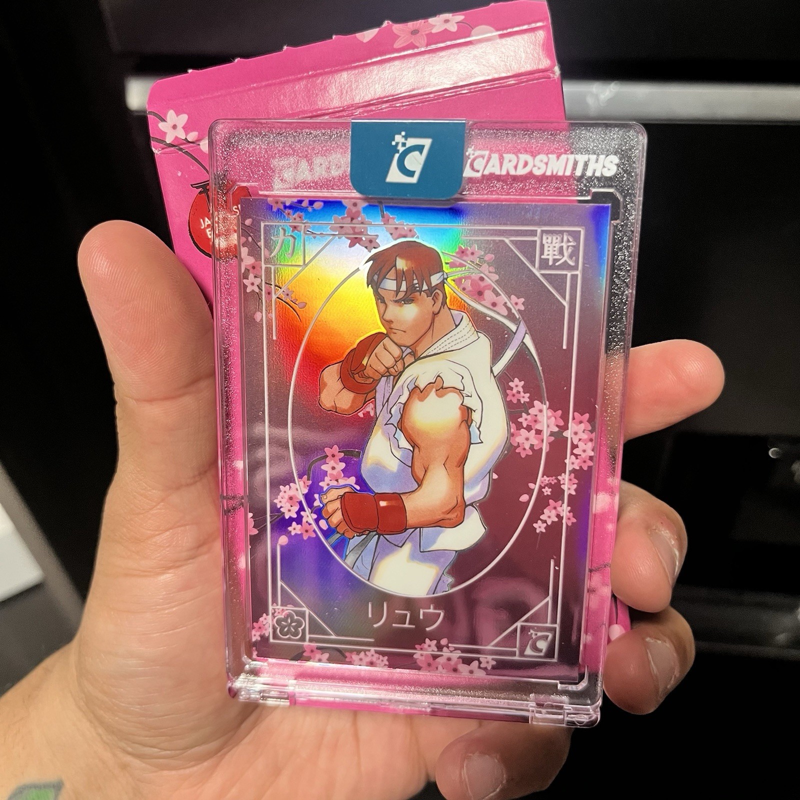 2026 SDCC Cardsmiths Street Fighter Alpha Warriors RYU Cherry Refractor /25 2026 SDCC Cardsmiths Street Fighter Alpha Warriors RYU Cherry Refractor /25