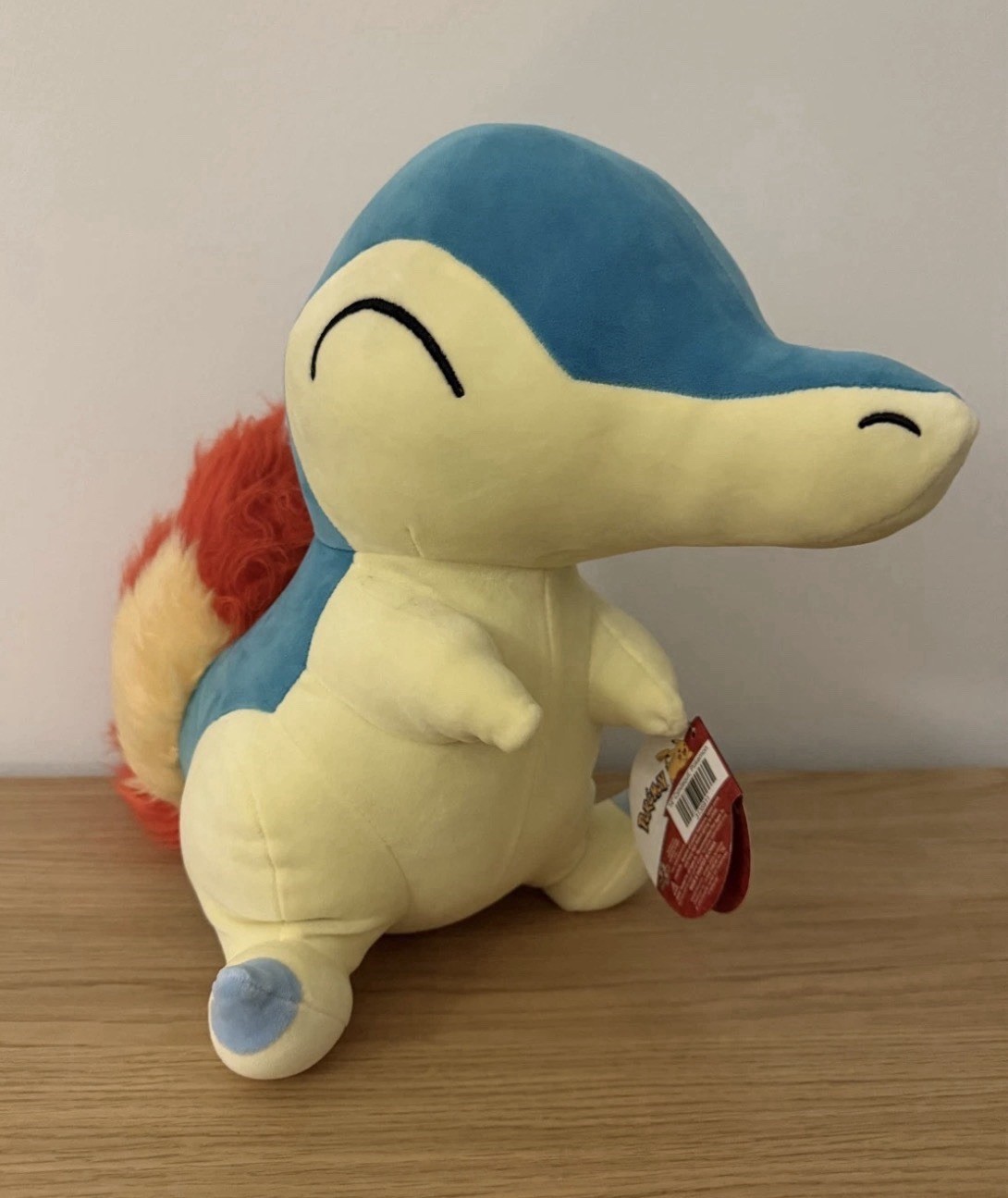 New Cyndaquil 14” Plush Round 1 Exclusive NWT Pokemon Licensed - US Seller New Cyndaquil 14” Plush Round 1 Exclusive NWT Pokemon Licensed - US Seller