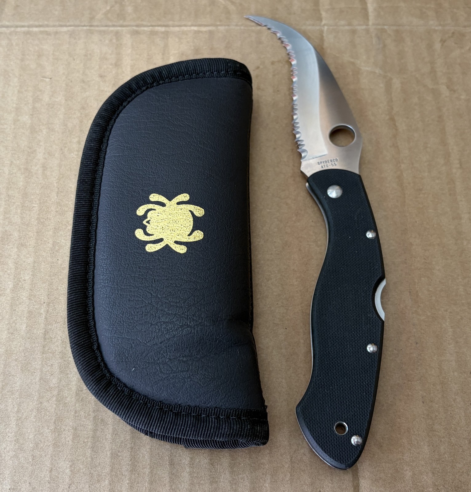 Spyderco Civilian Clipit Black G-10 Folding Knife C12GS (JAPAN) Spyderco Civilian Clipit Black G-10 Folding Knife C12GS (JAPAN)