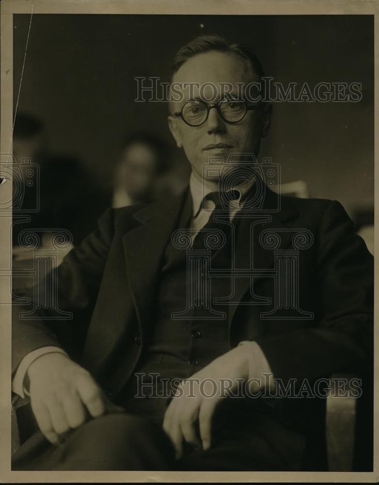 1927 Press Photo Professor Willard Atkins New York University 1927 Press Photo Professor Willard Atkins New York University