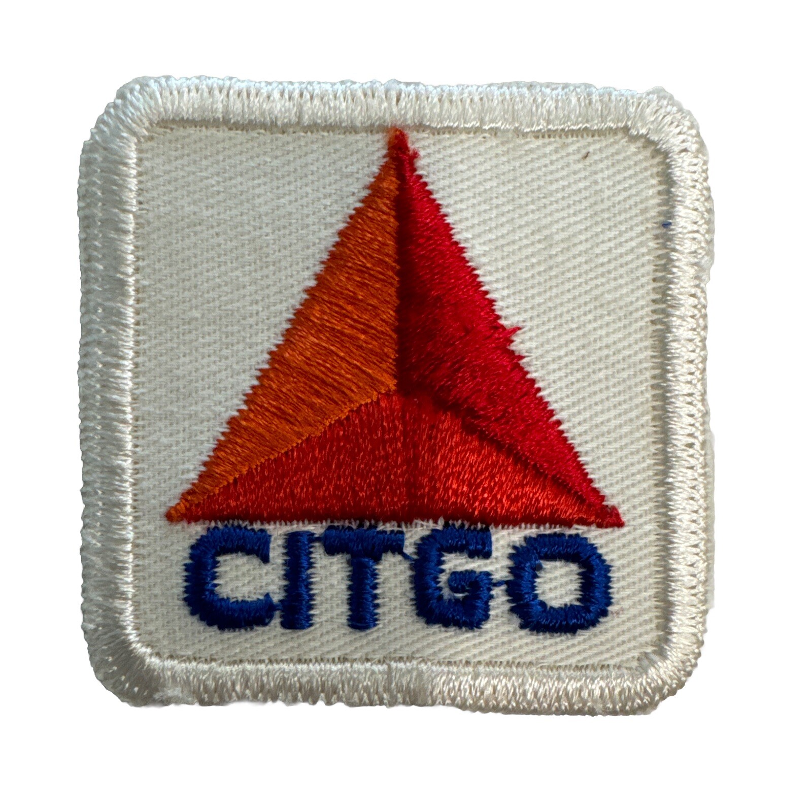 Vintage Embroidered Patch c1970's-80's Citgo Gas NOS Vintage Embroidered Patch c1970's-80's Citgo Gas NOS