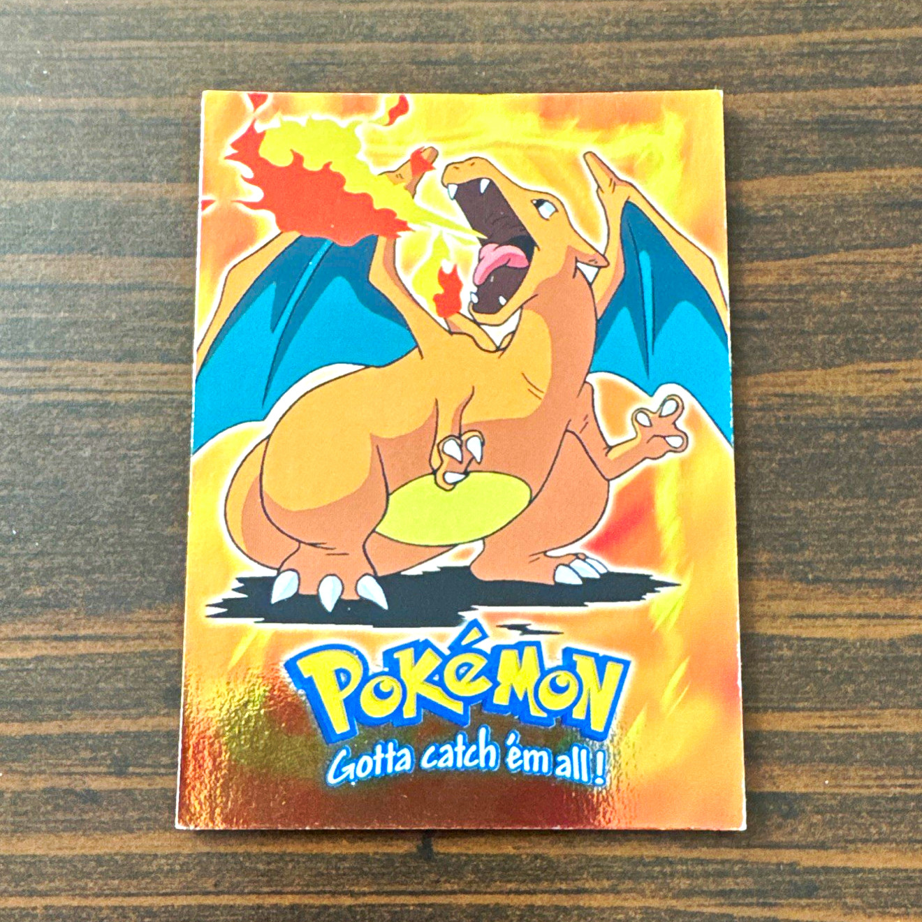 Topps 1999 Pokémon Gotta Catch 'Em All Stage 2 #06 Charizard Foil Topps 1999 Pokémon Gotta Catch 'Em All Stage 2 #06 Charizard Foil