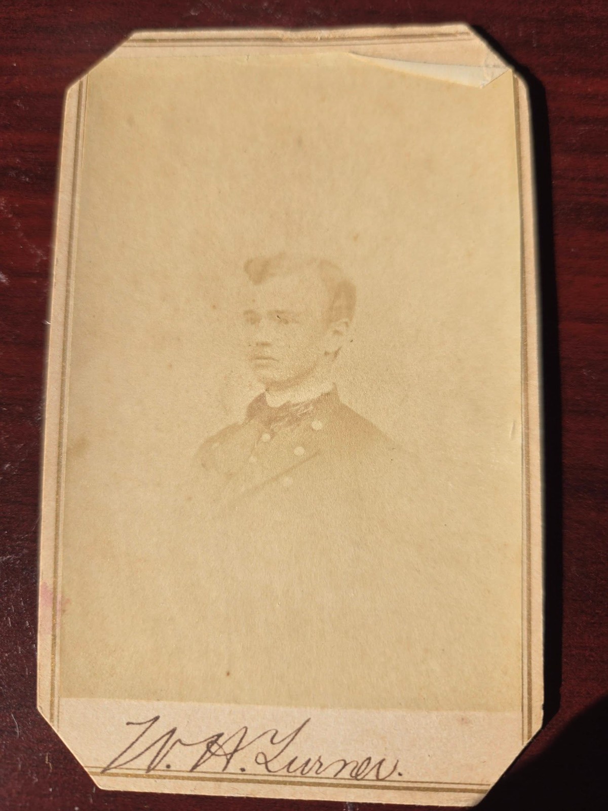 Four (4) US Naval Academy CDV;s circa 1865 -- Two Identified Four (4) US Naval Academy CDV;s circa 1865 -- Two Identified