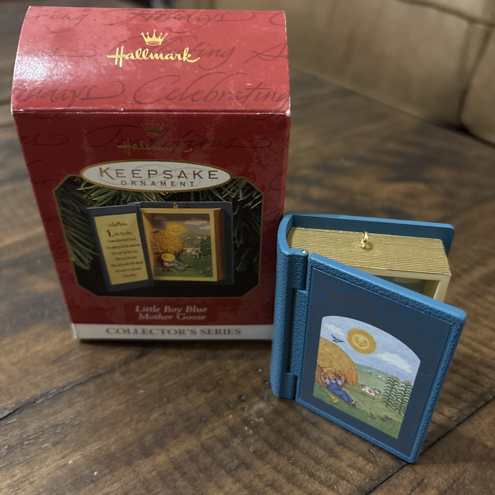 Vtg Hallmark 1997 Keepsake Ornament Collector Series Ornament Little Boy Blue Vtg Hallmark 1997 Keepsake Ornament Collector Series Ornament Little Boy Blue