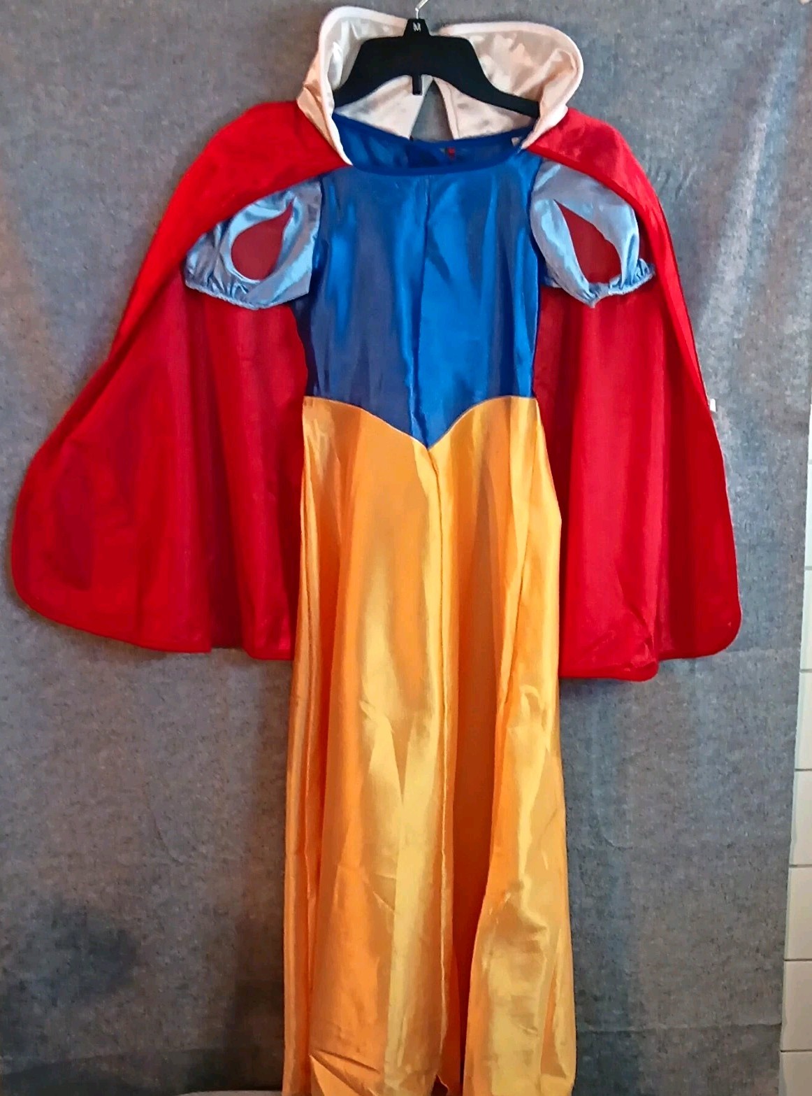 1990s Snow White Costume Dress Girls Cape Collar Clear Flaws See Pics 1990s Snow White Costume Dress Girls Cape Collar Clear Flaws See Pics