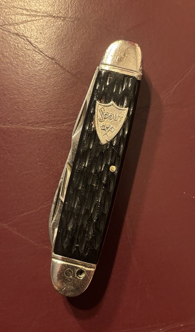 VTG Camillus 4 Line Tang Stamp Scout Knife VTG Camillus 4 Line Tang Stamp Scout Knife