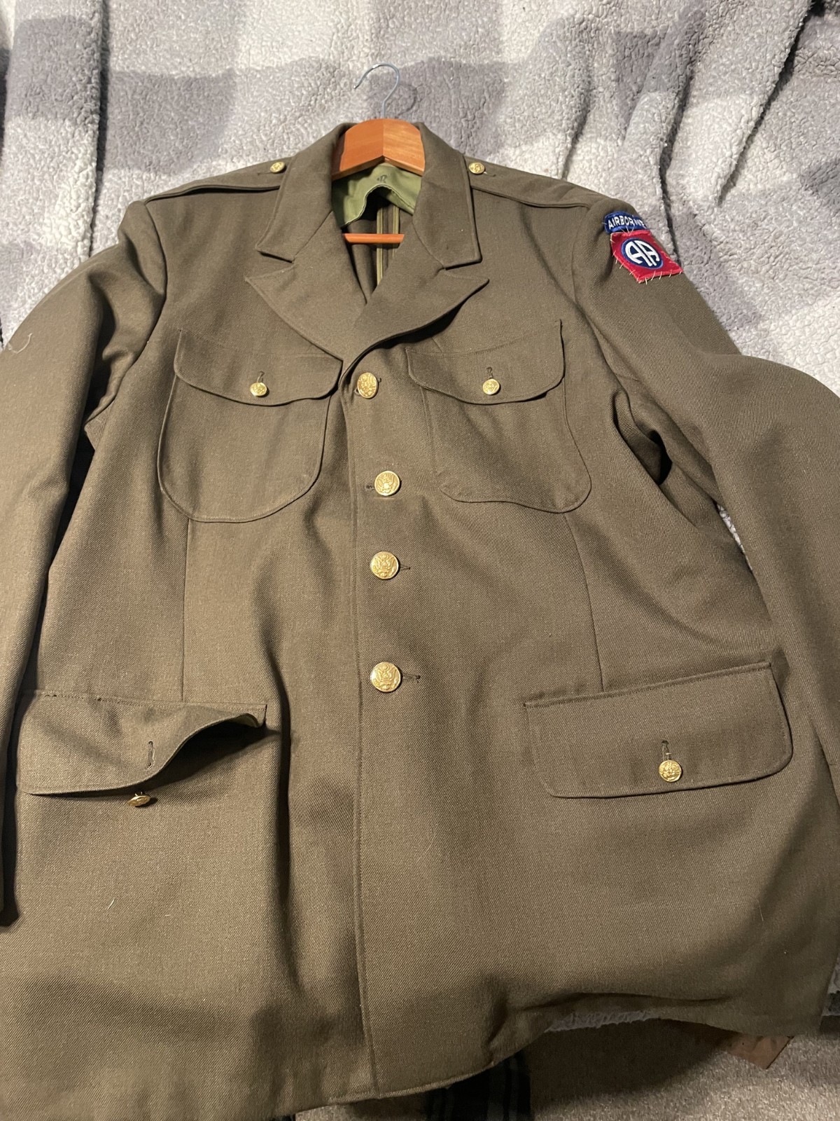 WW2 Reproduction US Army Service Coat Dress Size 50 WWII Impressions WW2 Reproduction US Army Service Coat Dress Size 50 WWII Impressions