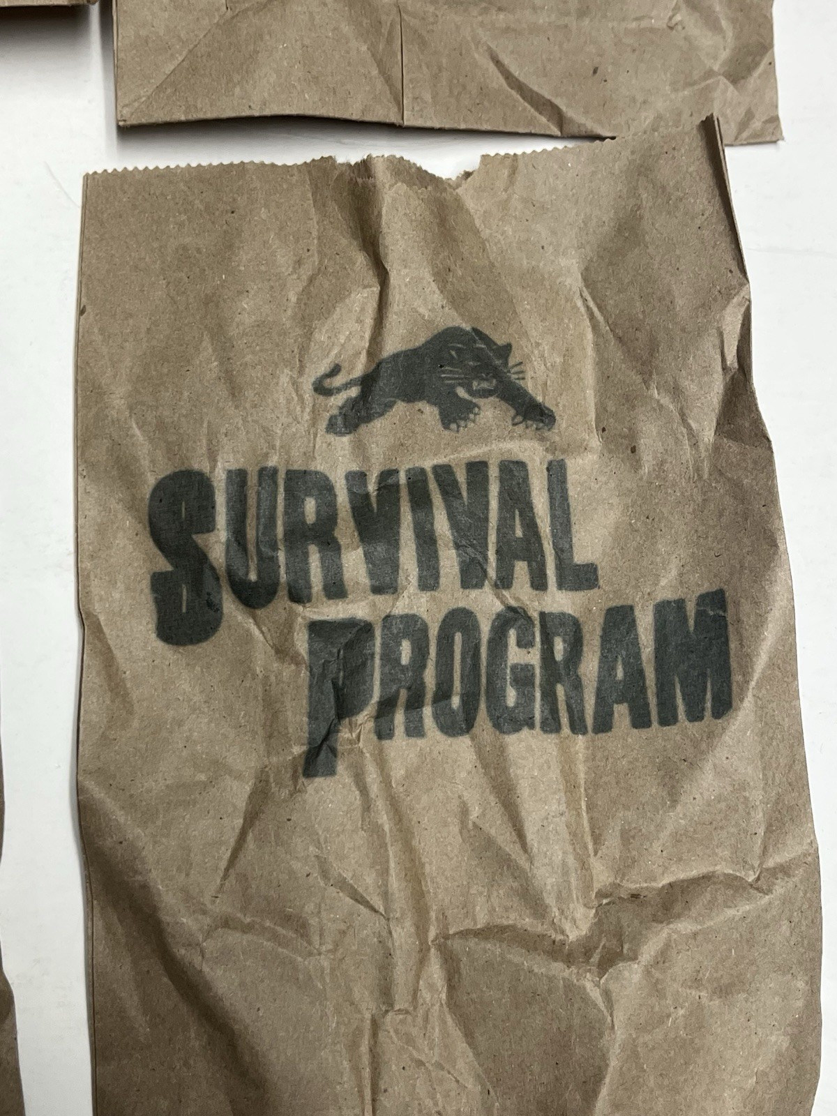 Vtg Black Panther Party Survival Food Program Youth Panthers Paper Lunch Bag 6pc Vtg Black Panther Party Survival Food Program Youth Panthers Paper Lunch Bag 6pc