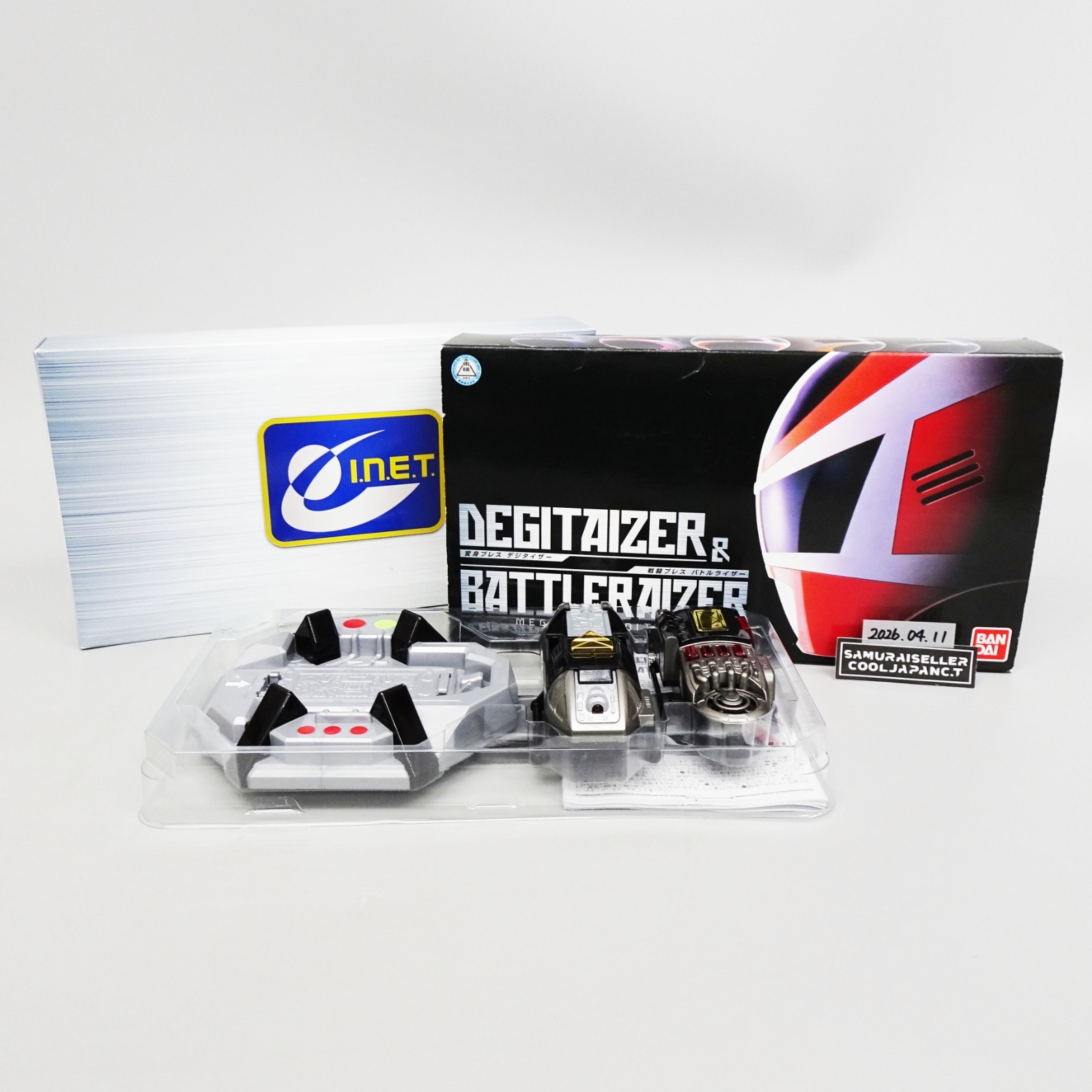 Bandai MEGARANGER DEGITAIZER BATTLERAIZER Megareal Edition Super Sentai Artisan