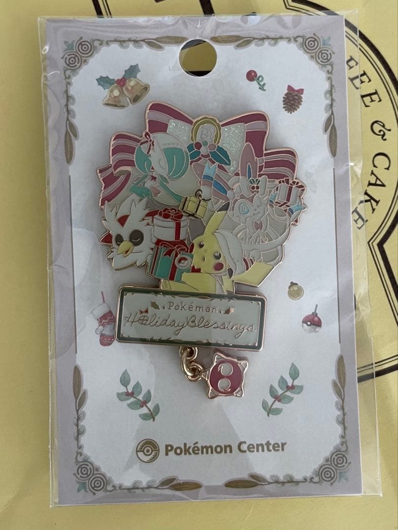 2025 Pokemon Christmas Limited Pins Logo Pins