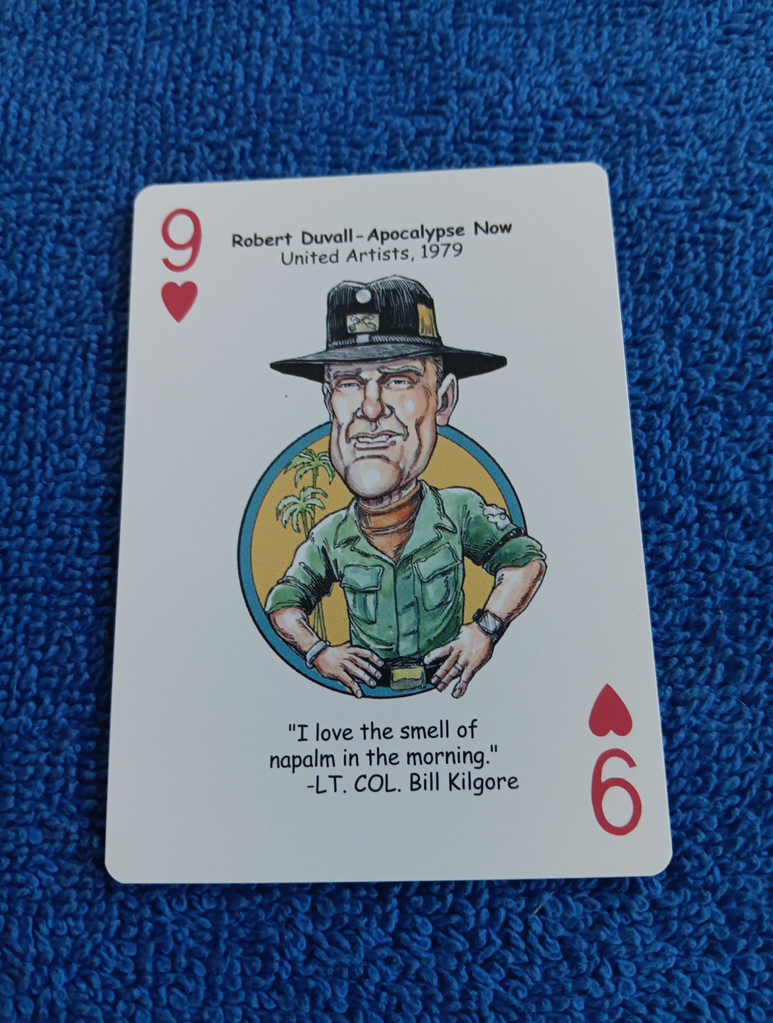 Robert Duvall Card Hooray For Hollywood Legends Hero Decks Playing Card Rare