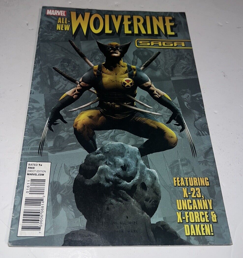 All New Wolverine Saga #0 Comic Book 2010 VF/NM Jae Lee Marvel Comics