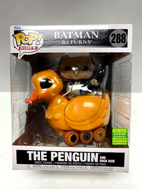 Funko Pop Batman Returns The Penguin And Duck Ride #288 Summer Con 2022 Vaulted
