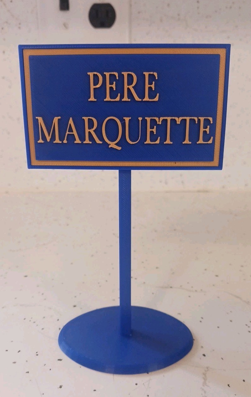 Pere Marquette Railroad - Miniature Display Sign Diorama Fan Art. 6 Pere Marquette Railroad - Miniature Display Sign Diorama Fan Art. 6