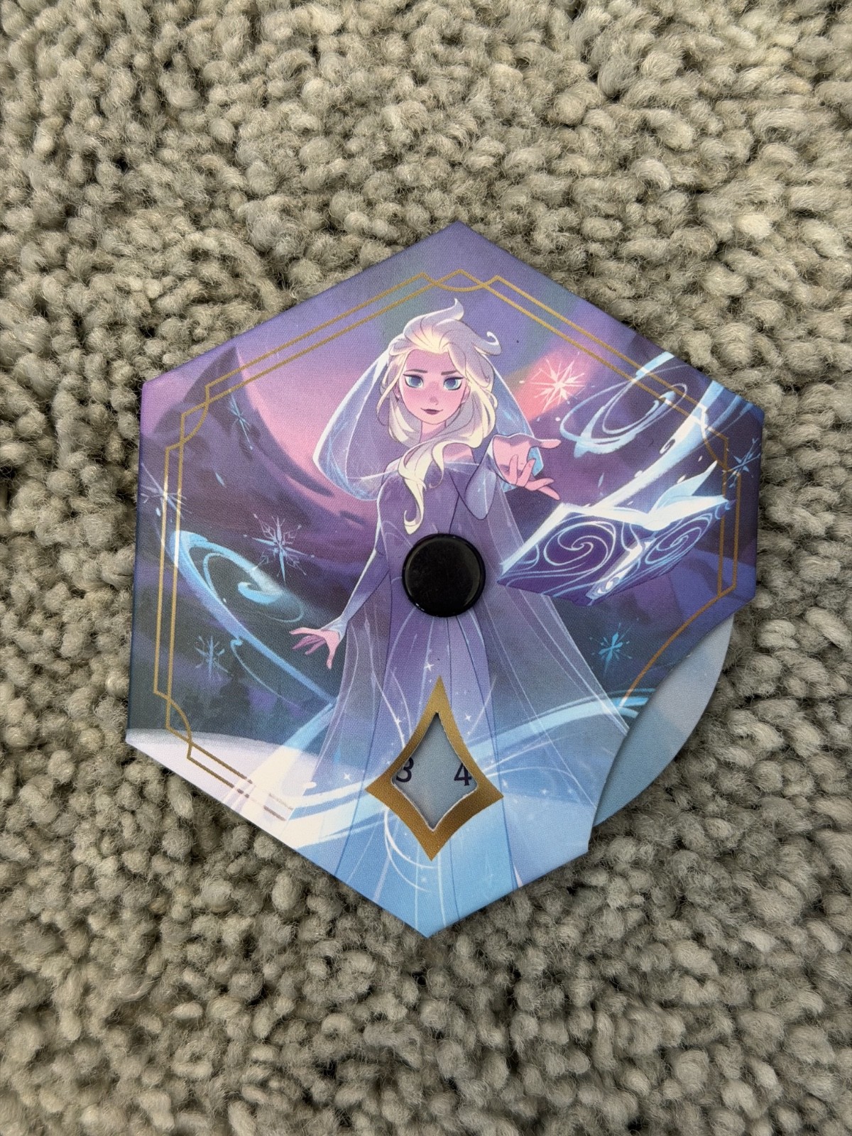 Disney lorcana elsa frozen lore counter rare Disney lorcana elsa frozen lore counter rare