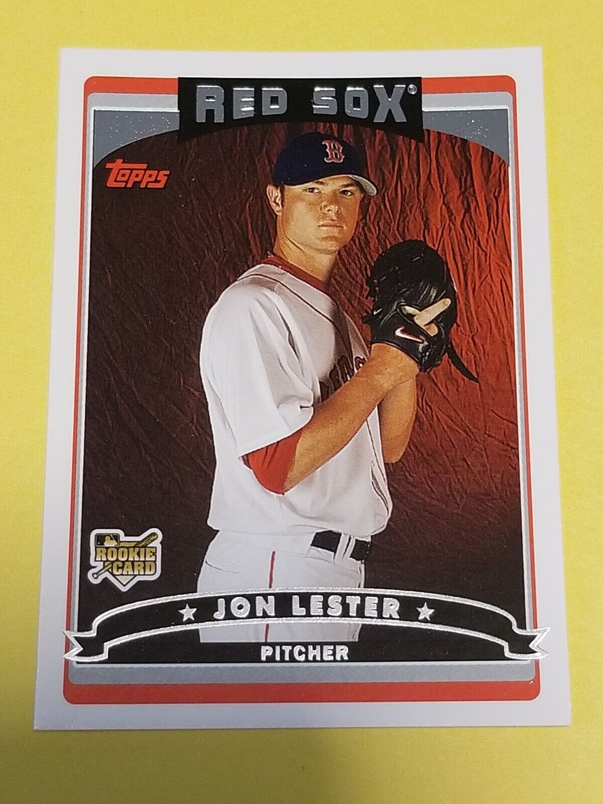 2006 Topps Update Jon Lester Rookie Card RC UH149 Boston Red Sox, MINT