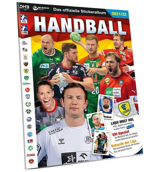 Blue Ocean Handball Sticker 2021/22 - 1x Scrapbook Season 2021/2022