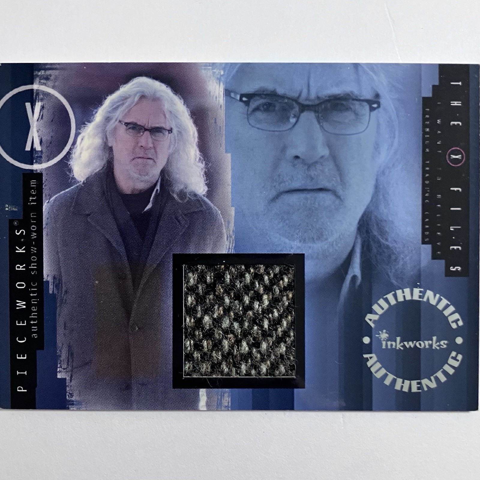 THE X-FILES Costume Card / BILLY CONNELLY as Father Joe / PIECEWORKS PW-6