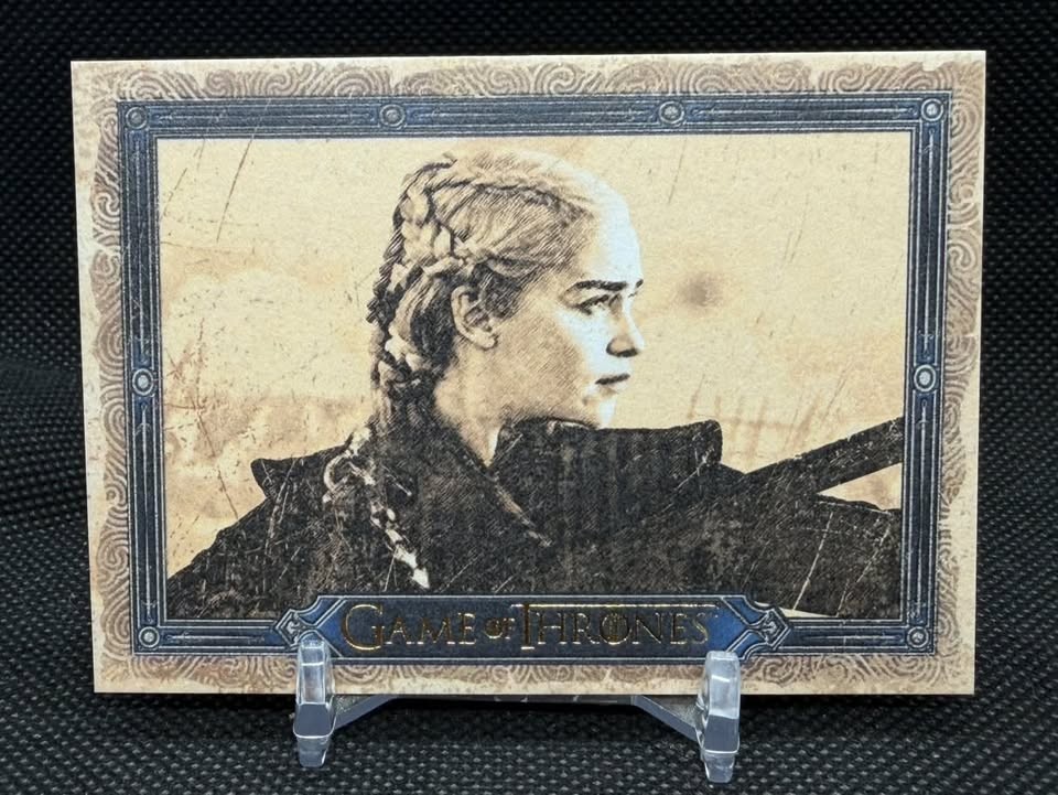 2023 Game Of Thrones Art & Images Daenerys Targaryen Faces of War /75 #FW3