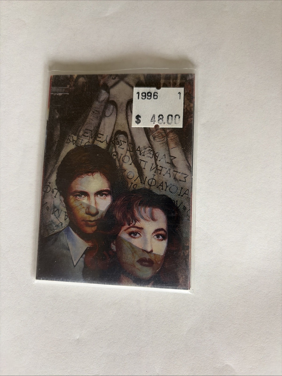 1996 Topps the X-Files Trading Cards Etched Foil Season 1 #1-6 near mint 1996 Topps the X-Files Trading Cards Etched Foil Season 1 #1-6 near mint