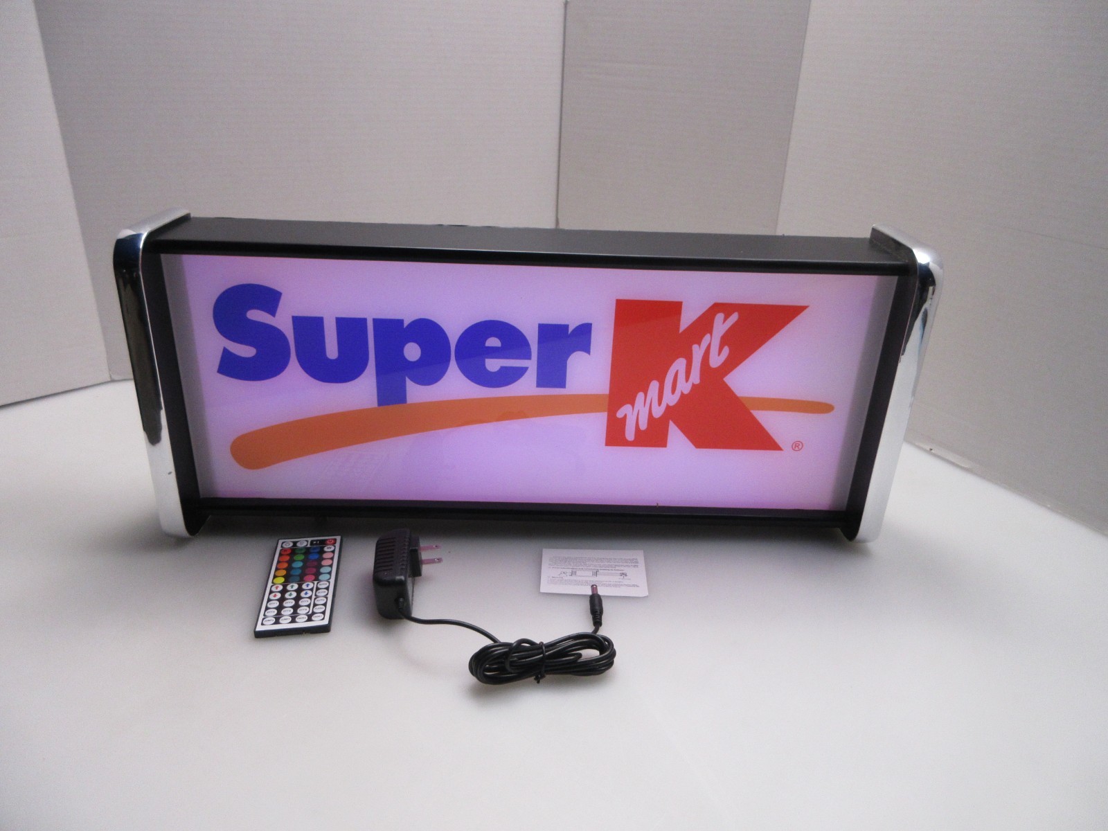 Super Kmart LED Display lighted sign lightbox Wall hanging Light Super Kmart LED Display lighted sign lightbox Wall hanging Light