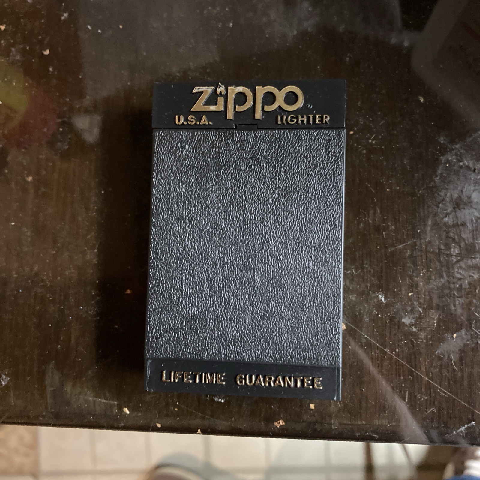 zippo lighter vintage plastic Box