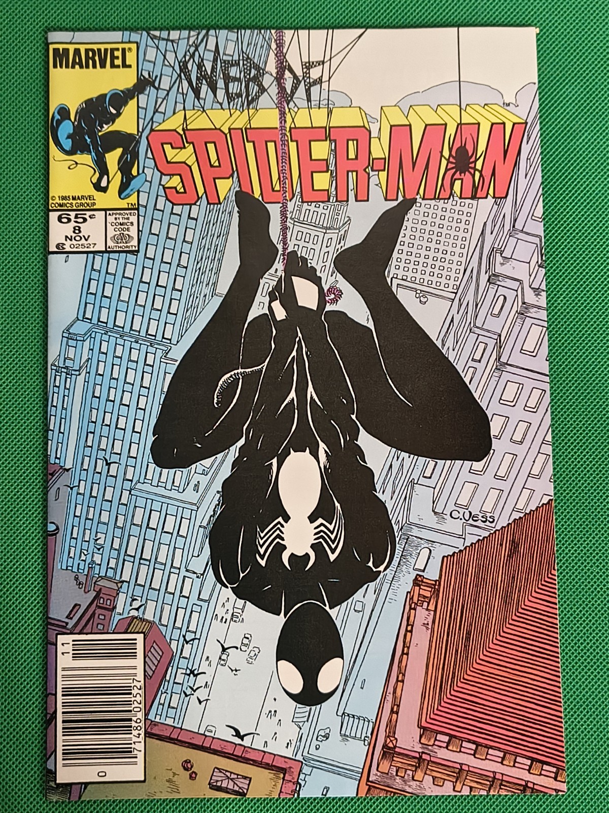 Web of Spider-Man #8 Newsstand  (Marvel Comics November 1985) WSMBX