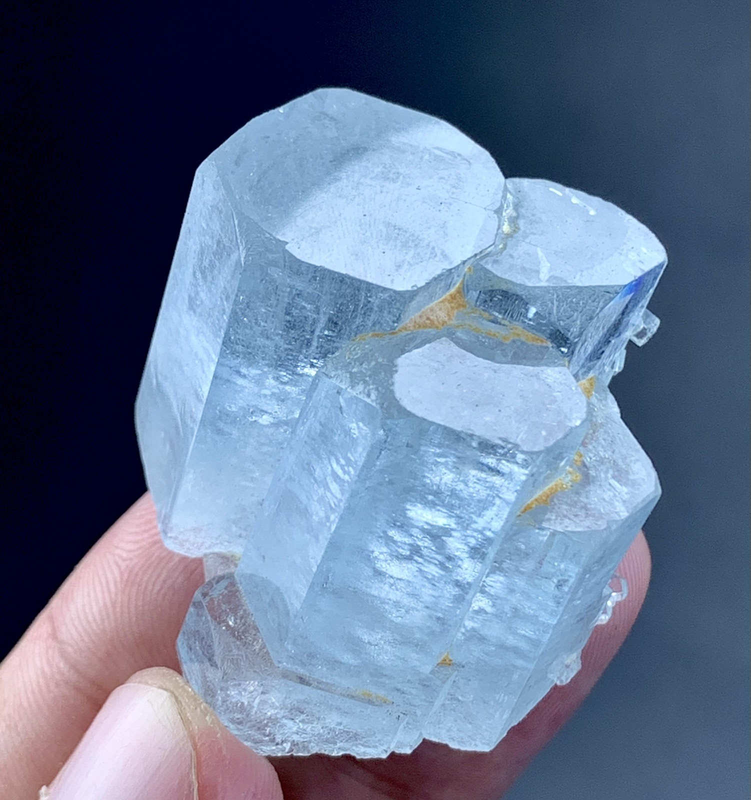 Beautiful Aquamarine Crystal Cluster From Skardu Pakistan 164 Carat Beautiful Aquamarine Crystal Cluster From Skardu Pakistan 164 Carat