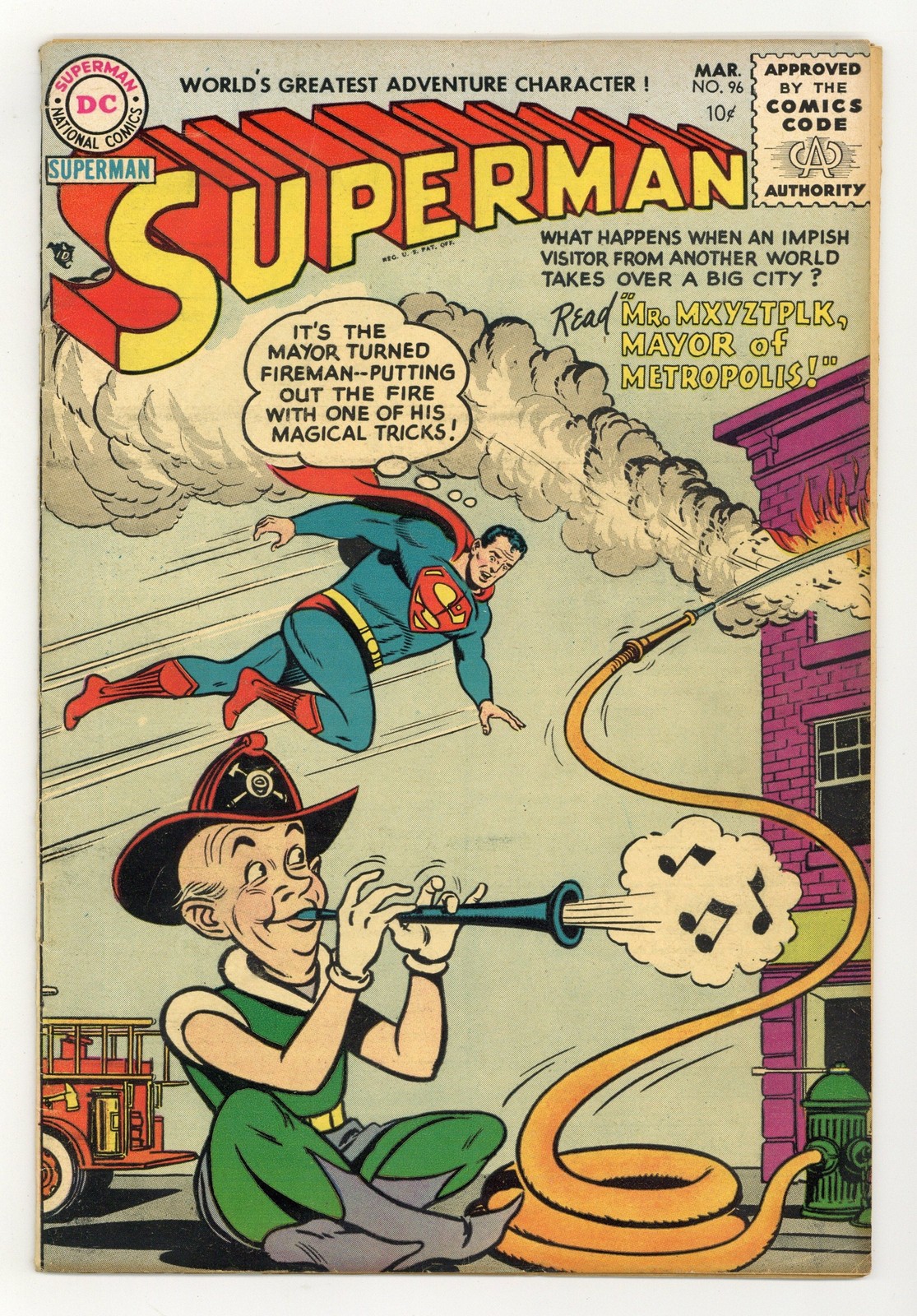 Superman #96 GD 2.0 1955