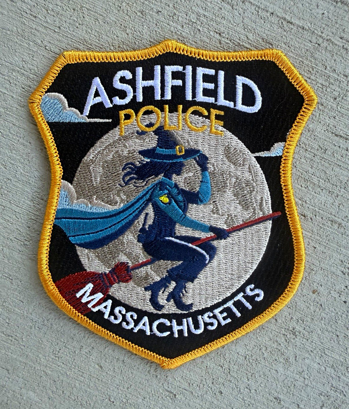 Ashfield Police Patch Massachusetts Police Collectible Single Patch Ashfield Police Patch Massachusetts Police Collectible Single Patch