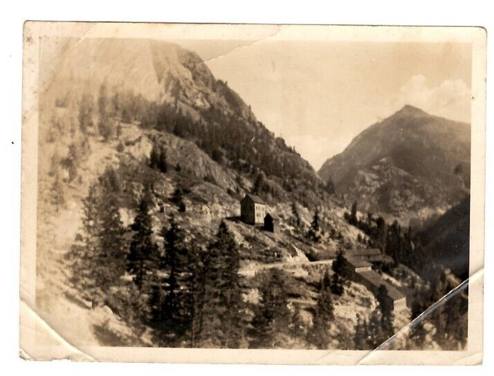 Sept 23 ,1928 Photograph Colorado Uncompahgre River Road Mill Mining Ouray Area