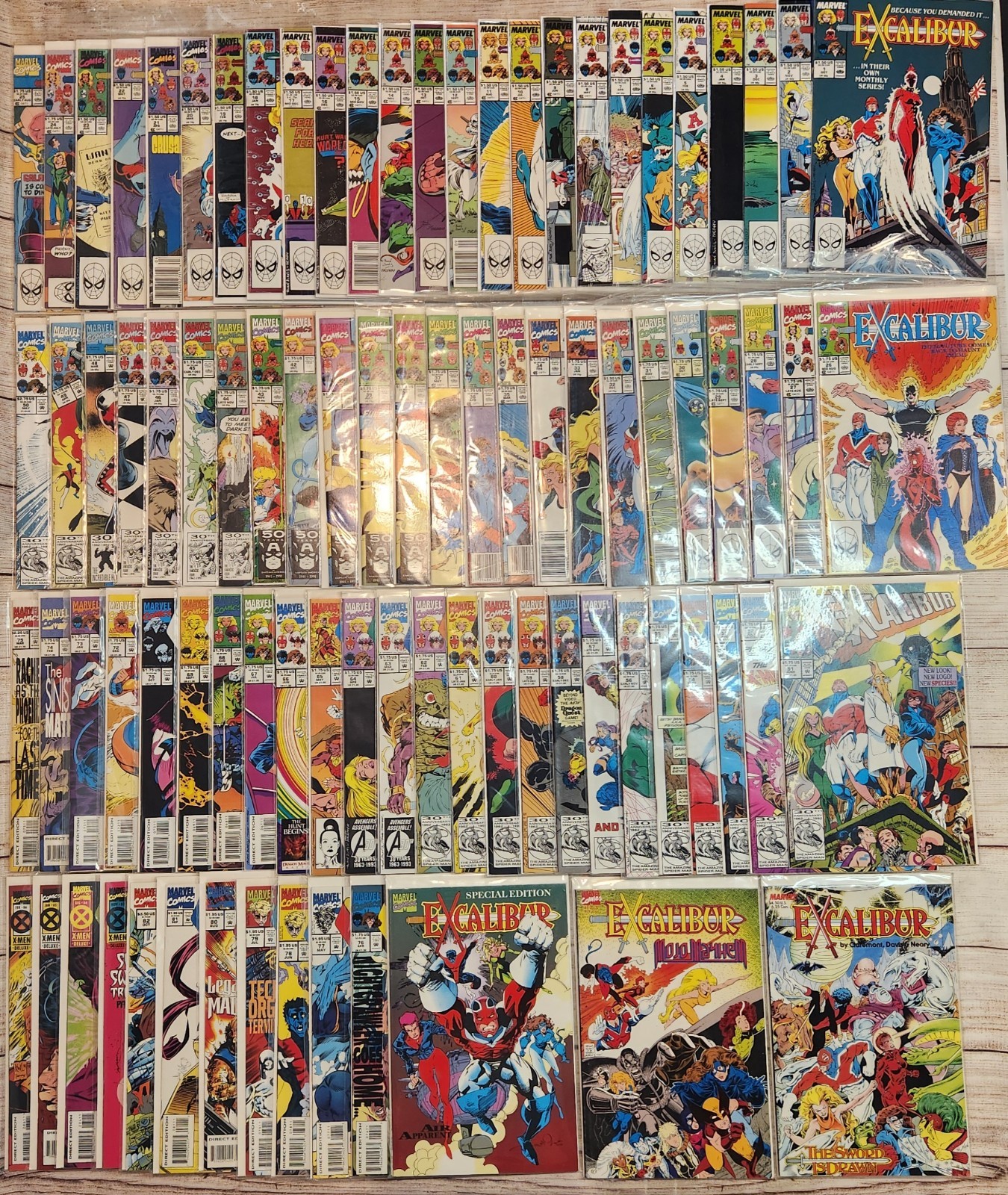 Excalibur (Marvel Comics Series) 1 - 86 Plus 3 Specials Lot (1988) **Read**