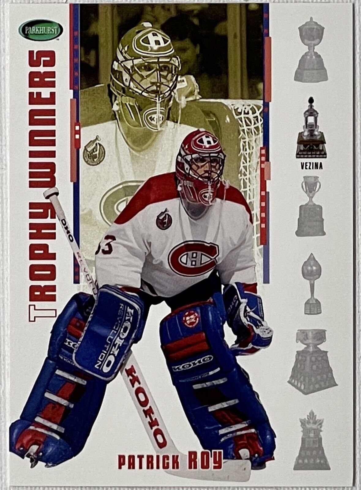 Scarce Patrick Roy 2003-04 Parkhurst Original Six Montreal Canadiens M-14