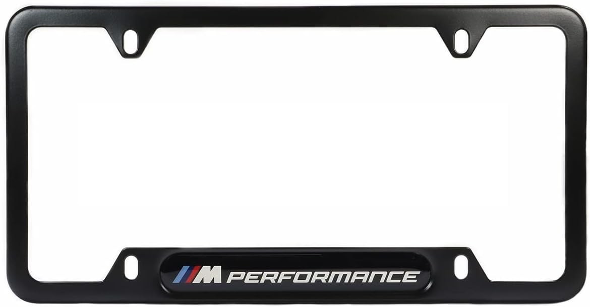 M Performance Vehicle License Plate Holder - Custom Fit Frame M Performance Vehicle License Plate Holder - Custom Fit Frame