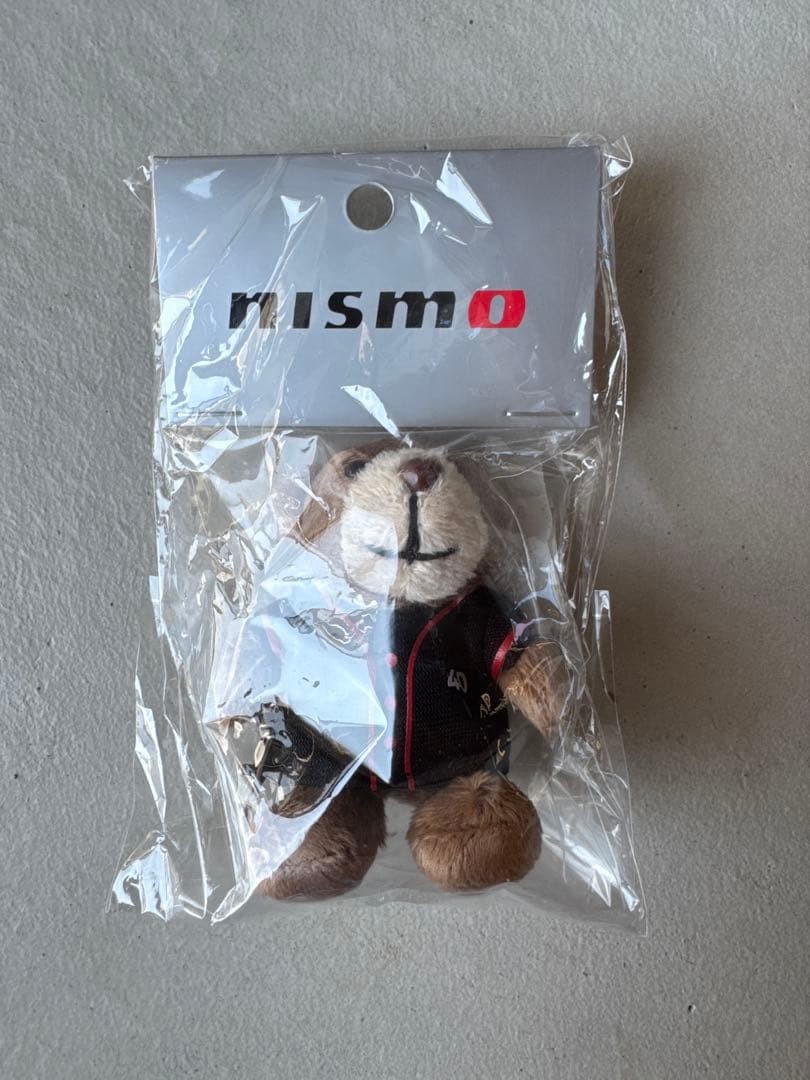Nissan NISMO 40th Fes Limited Bear Mascot 9cm Plush Keychain JDM Authentic Rare