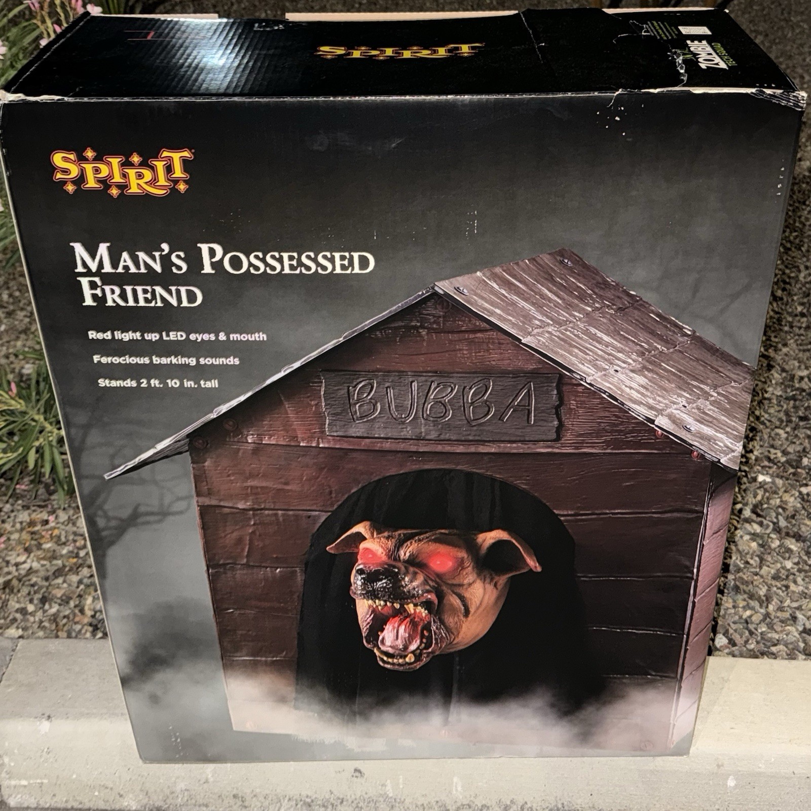 Spirit Halloween - Bubba Man’s Possessed Friend Animatronic Halloween Prop NIB Spirit Halloween - Bubba Man’s Possessed Friend Animatronic Halloween Prop NIB