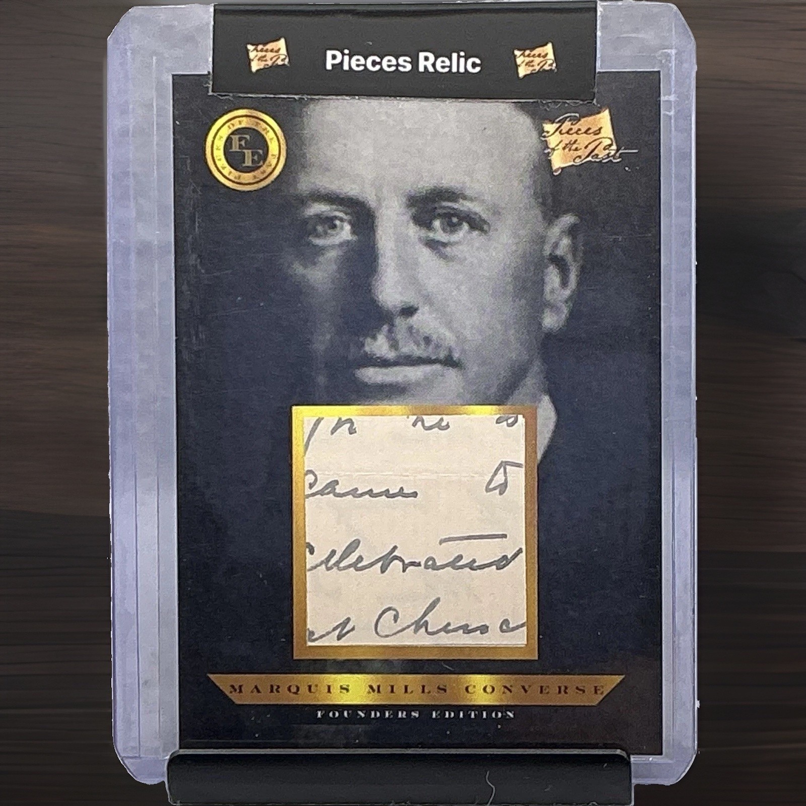 2023 Pieces Of The Past Founders Marquis Mills Converse Handwritten Relic 2023 Pieces Of The Past Founders Marquis Mills Converse Handwritten Relic