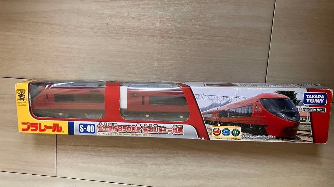 Plarail S-40 Fujikyu 8500 Fujisan View Limited Express #be063b Plarail S-40 Fujikyu 8500 Fujisan View Limited Express #be063b