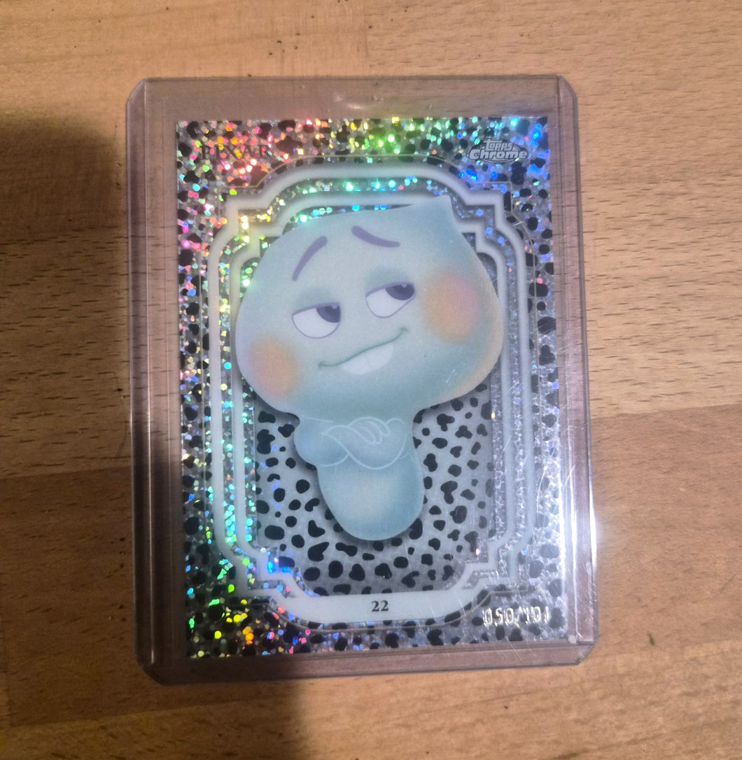 Topps 2024 Topps Chrome Disney Pixar Soul 22 Dalmation 050/101 Topps 2024 Topps Chrome Disney Pixar Soul 22 Dalmation 050/101