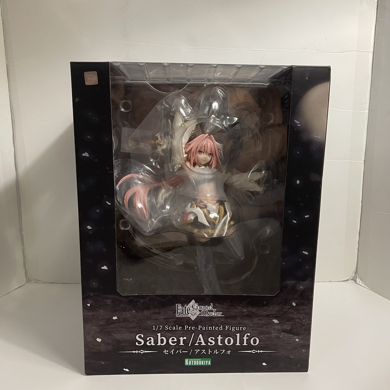 Fate Grand Order Saber Astolfo 1/7 Scale PVC Figure PV012 Kotobukiya JP SEALED Fate Grand Order Saber Astolfo 1/7 Scale PVC Figure PV012 Kotobukiya JP SEALED