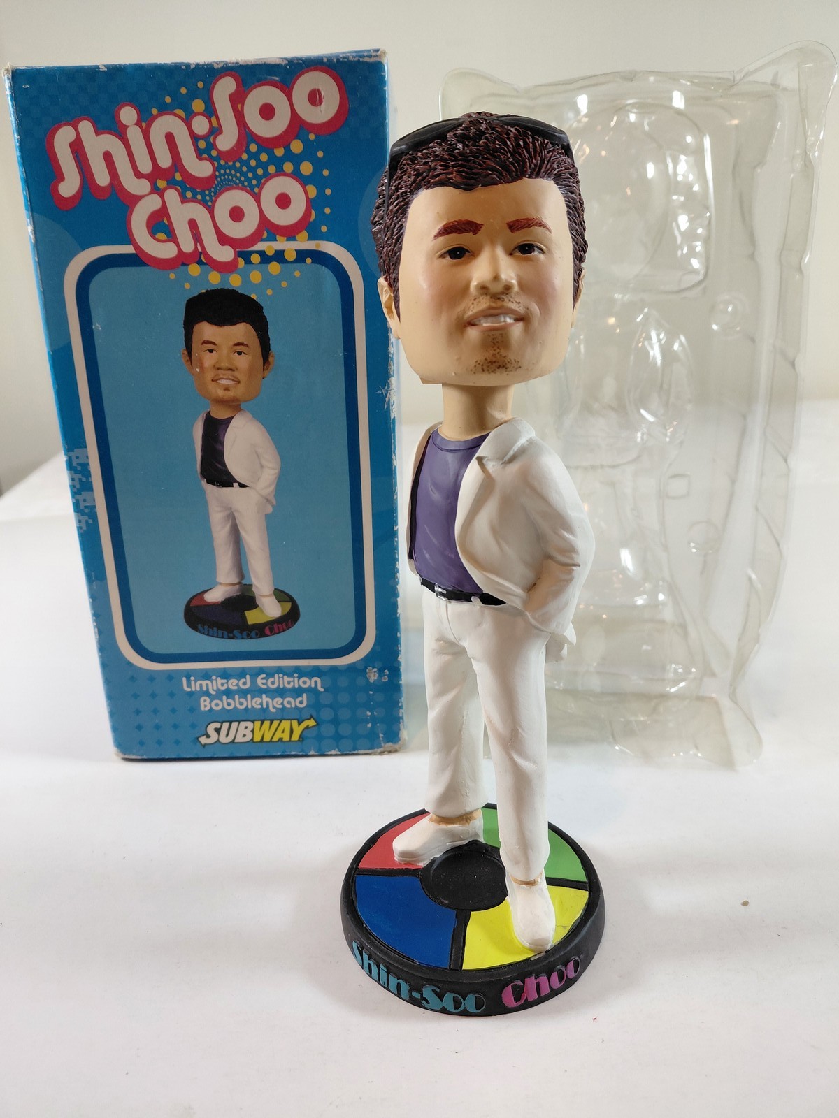 Shin-Soo Choo Subway Limited Edition Bobblehead BDA 2009 Collectors Edition MLB