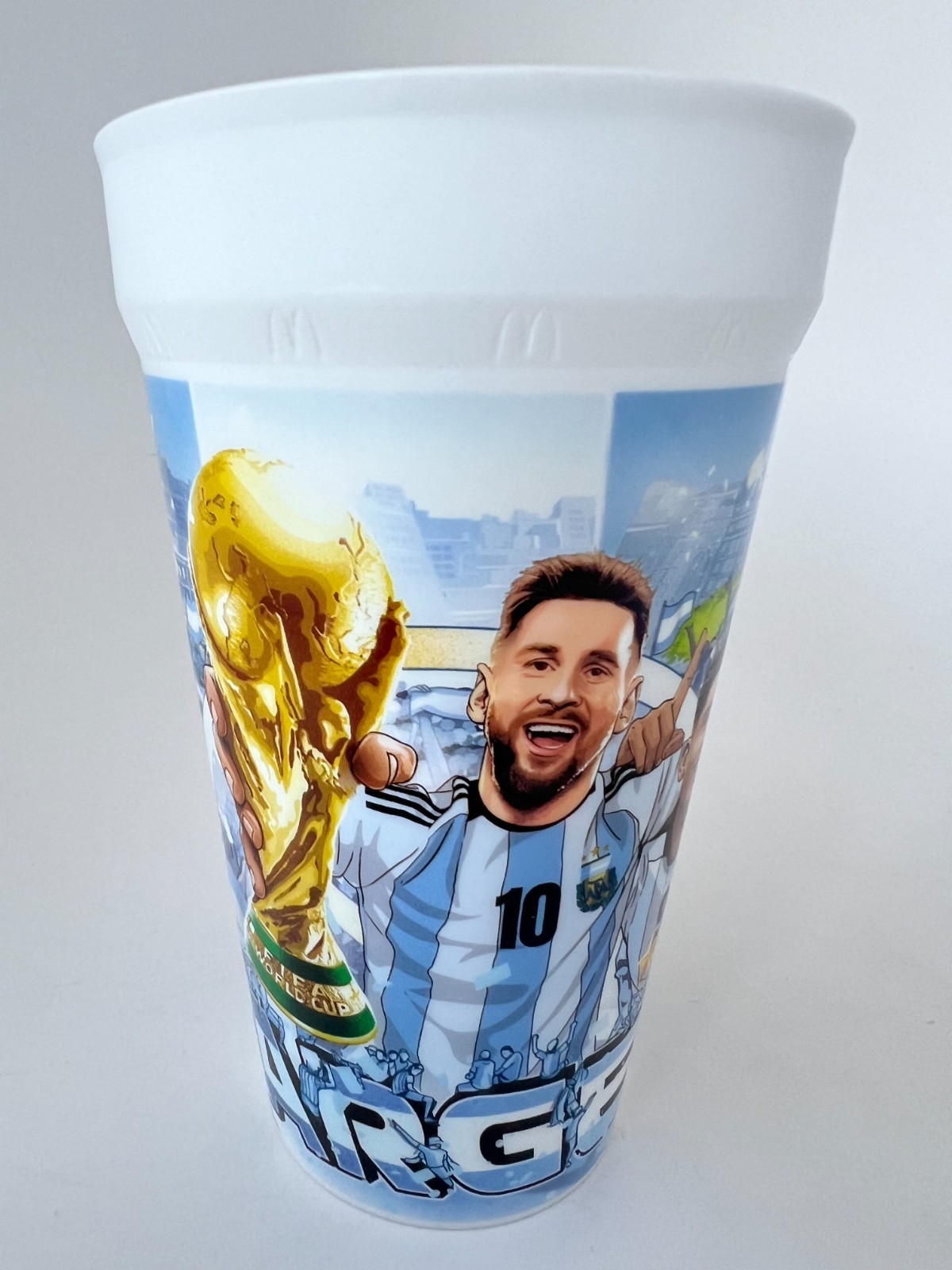 McDonald\'s World Cup Mug 2026 Argentina Messi McDonald\'s World Cup Mug 2026 Argentina Messi