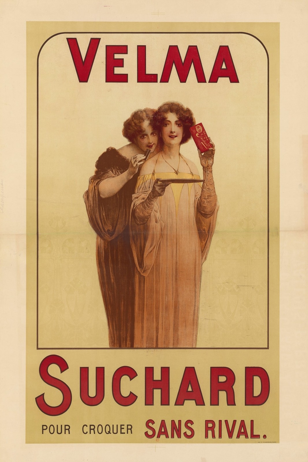 π Velma Suchard Vintage Ad Poster - 1900s Classic French Art Print 16x24β - π Velma Suchard Vintage Ad Poster - 1900s Classic French Art Print 16x24β -
